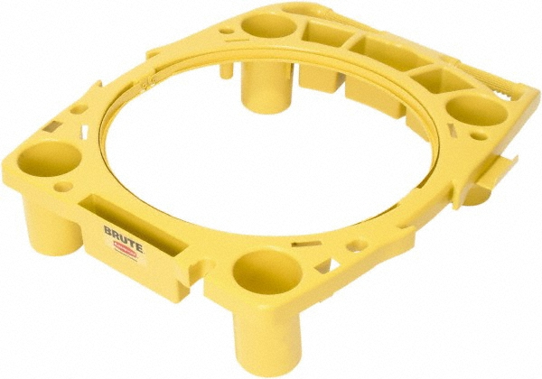 Carlisle Bronco™ Round Waste Bin Trash Container Tool Caddy Bag, 32 And 44 gal, Yellow - 3691704