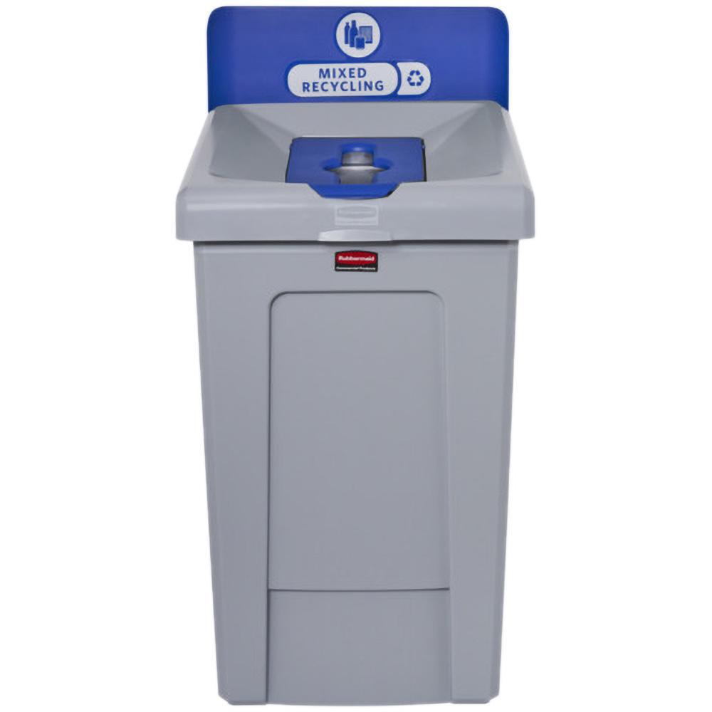 Rubbermaid SLIM JIM® RECYCLING STATION 1-STREAM COMPOST, 23 GAL - 2185051