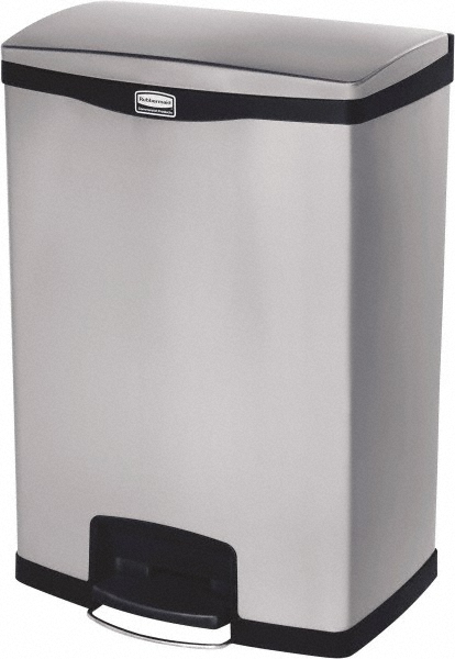 Rubbermaid SLIM JIM® RECYCLING STATION 1-STREAM COMPOST, 23 GAL - 2185051
