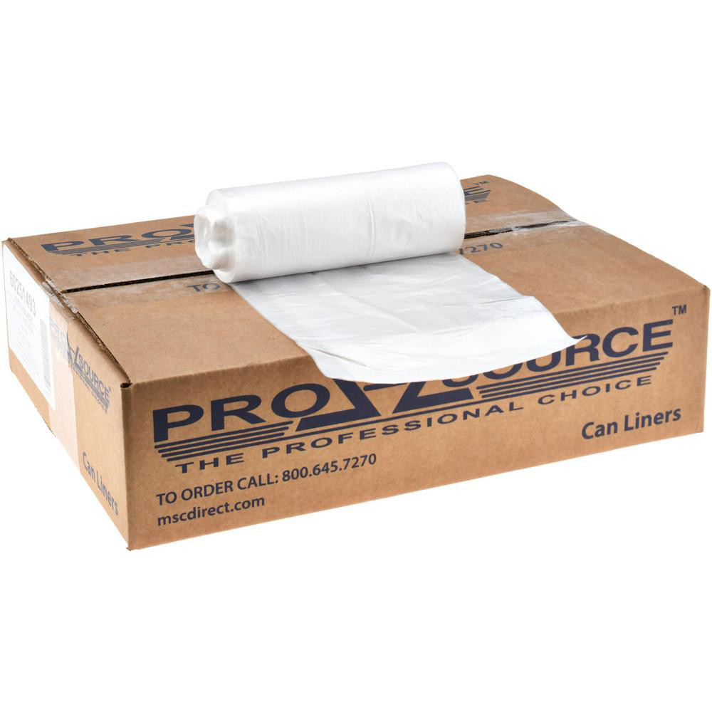 PRO-SOURCE Light Duty Trash Bags: 10 gal, 0.2 mil, Pack of 1000 - PSVNR242352N