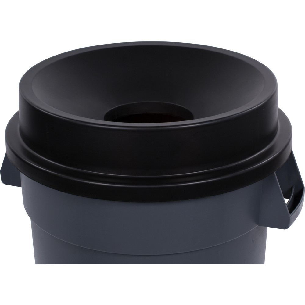 Carlisle Bronco™ 32 gal Round Funnel Lid, Black - 34103503