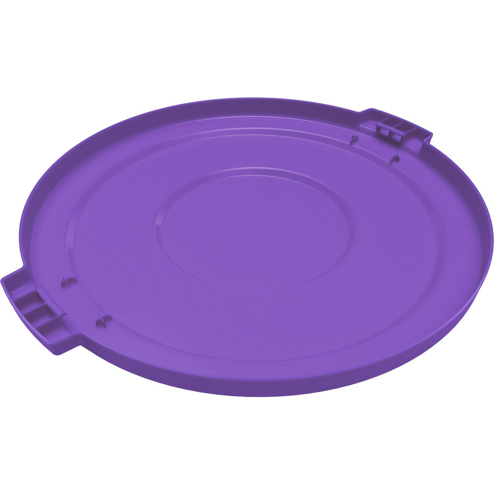 Carlisle Bronco™ 32 gal Round Trash Container Lid, Purple - 84103389