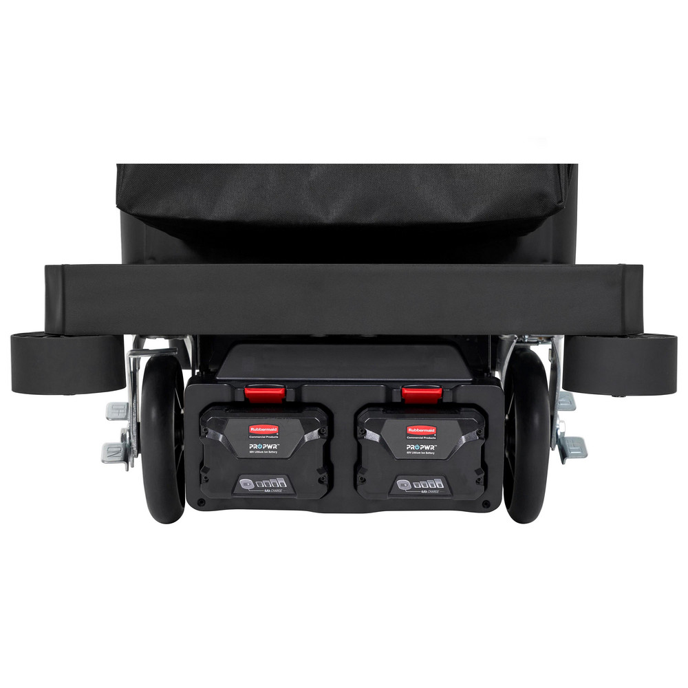 Rubbermaid Janitor Cart Accessories: Motorized Kit, Resin, Plastic - 2202583