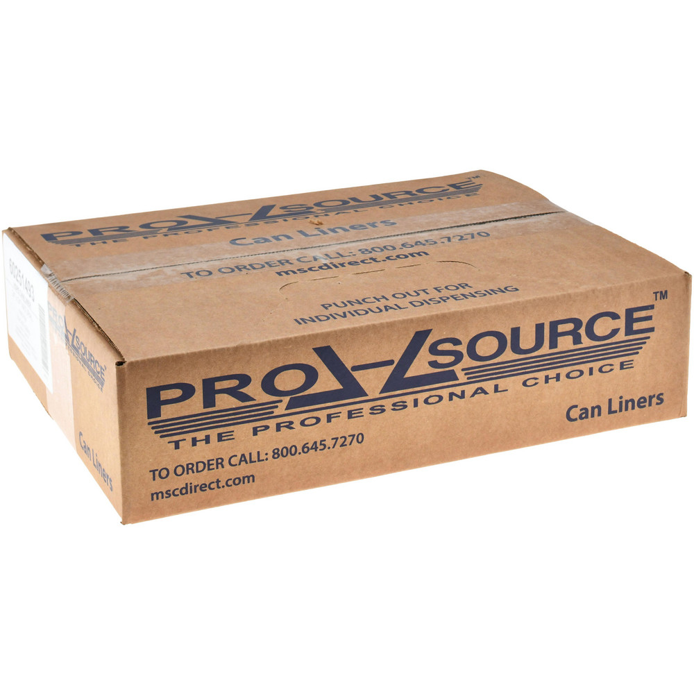 PRO-SOURCE Light Duty Trash Bags: 10 gal, 0.31 mil, Pack of 500 - PSNR242408NHP