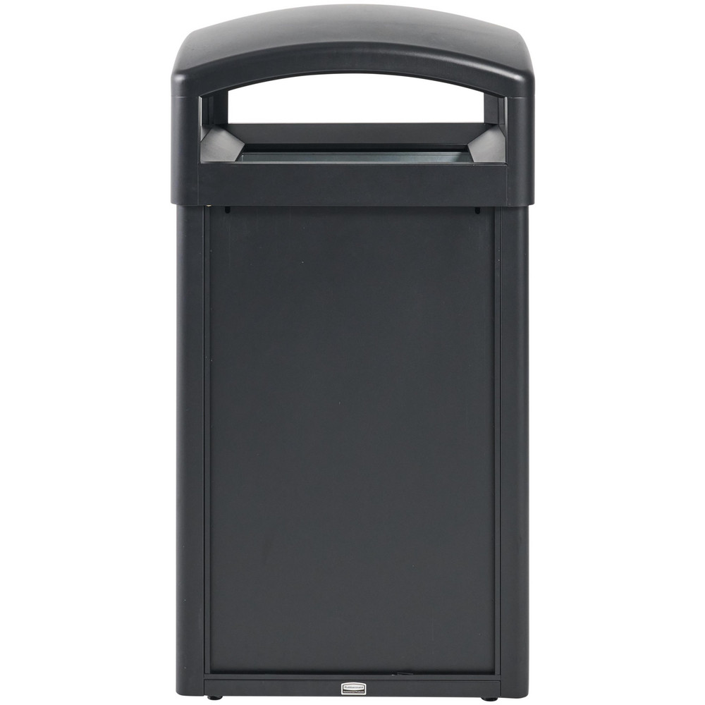 Rubbermaid Tailor Metal Frame, 51 gal, Black, 25.20" × 25.20" × 50.58" - 2182678