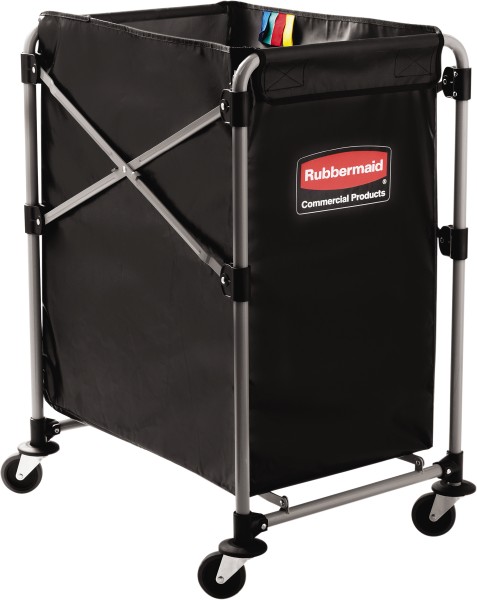 Rubbermaid Janitor Cart Accessories: Locking Door Kit, Resin, Plastic - 2202525
