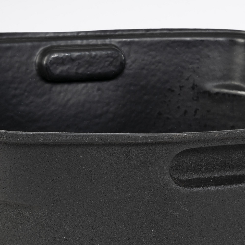 Toter Rigid Trash Can Liners; Container Shape: Rectangle; Compatible Container Capacity: 45 gal (US); Color: Black; Width/Dia (Inch): 22 in; Overall Dia: 22 in; Container Series Compatibility: 840GK-55710; Material: HDPE; Polyethylene; Height (Decimal Inch): 27 in - RL045-00BLK