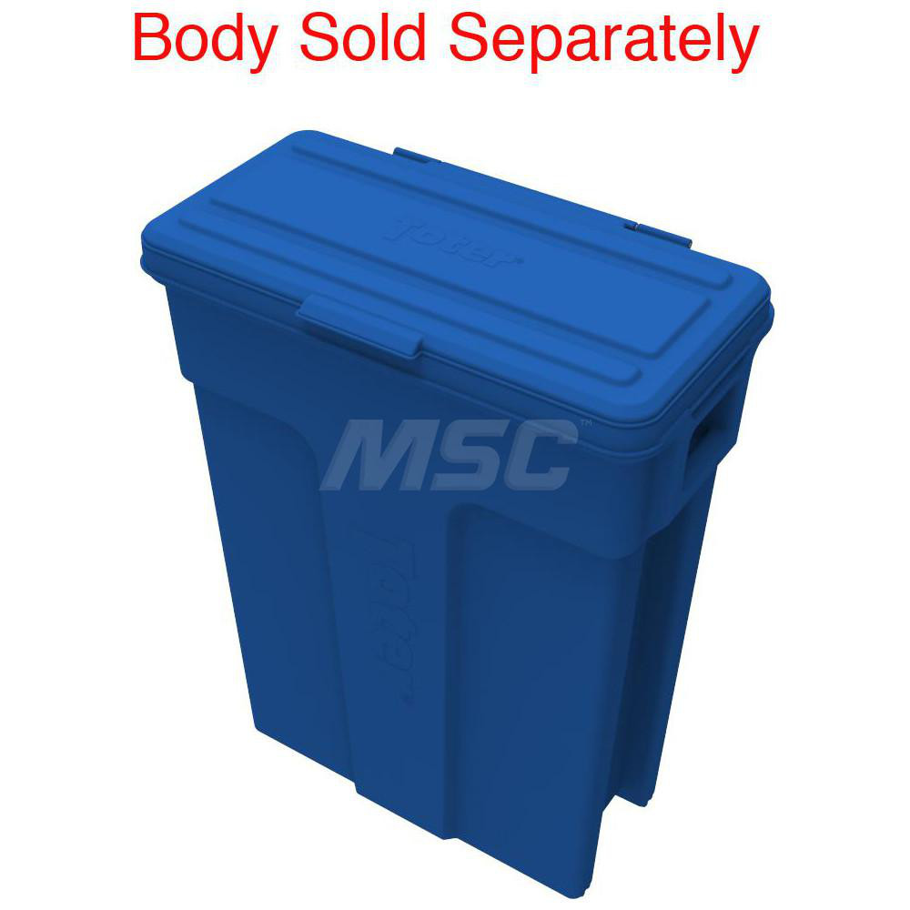 Toter Swing Lid: Rectangle, For 16 & 23 gal Trash Container - SL000-50705