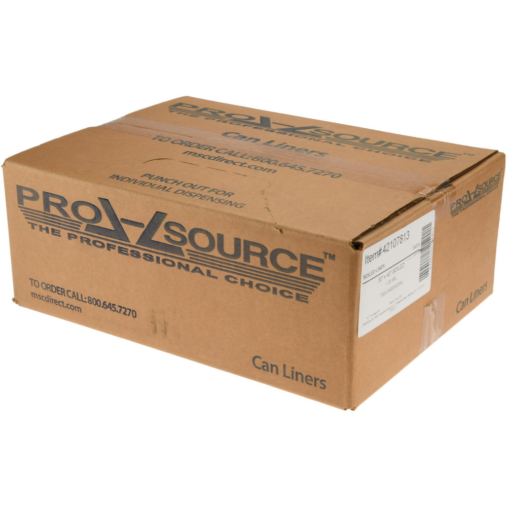 PRO-SOURCE Pack of (150) 32 Gal Capacity, Blue, Hazardous Waste Bags - PSSL3043