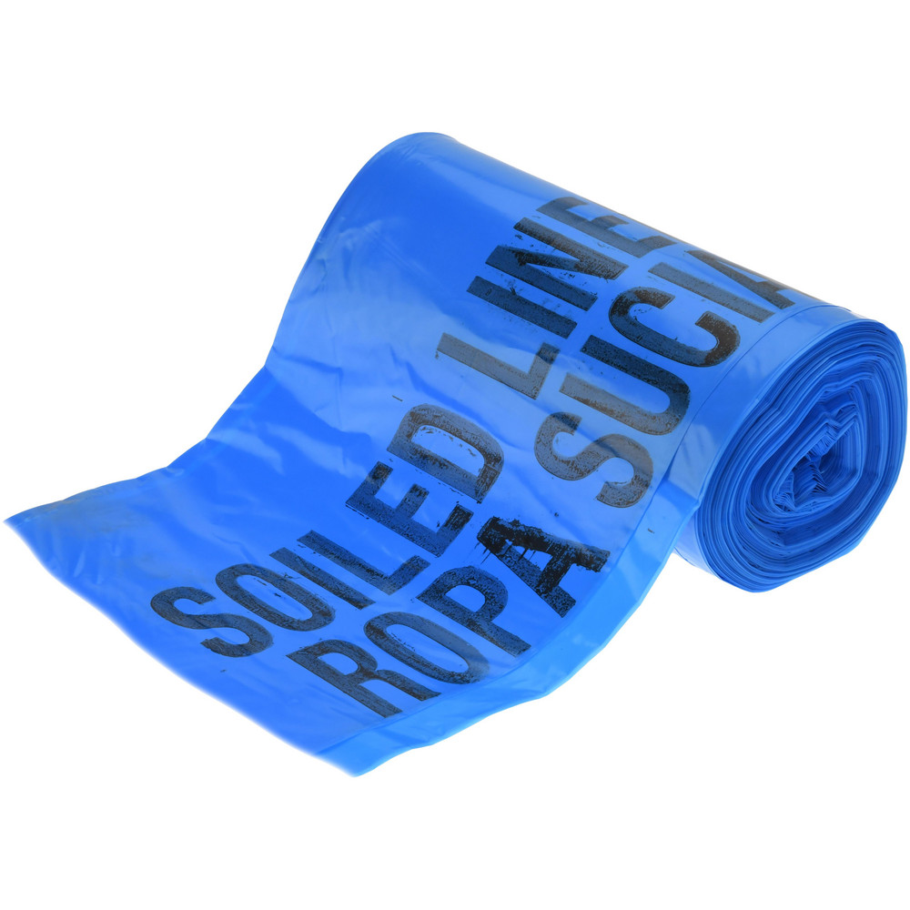 PRO-SOURCE Pack of (150) 32 Gal Capacity, Blue, Hazardous Waste Bags - PSSL3043