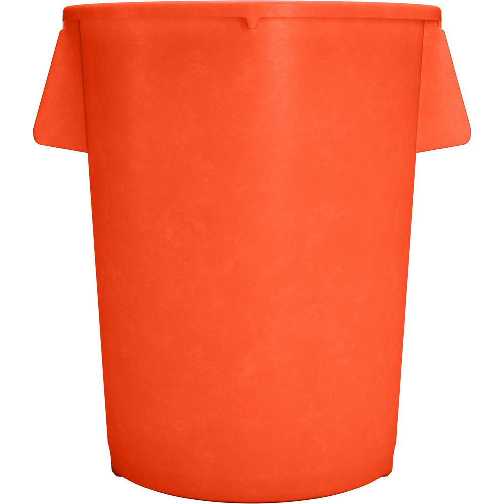 Carlisle Bronco™ 55 gal Round Trash Container, Orange - 84105524