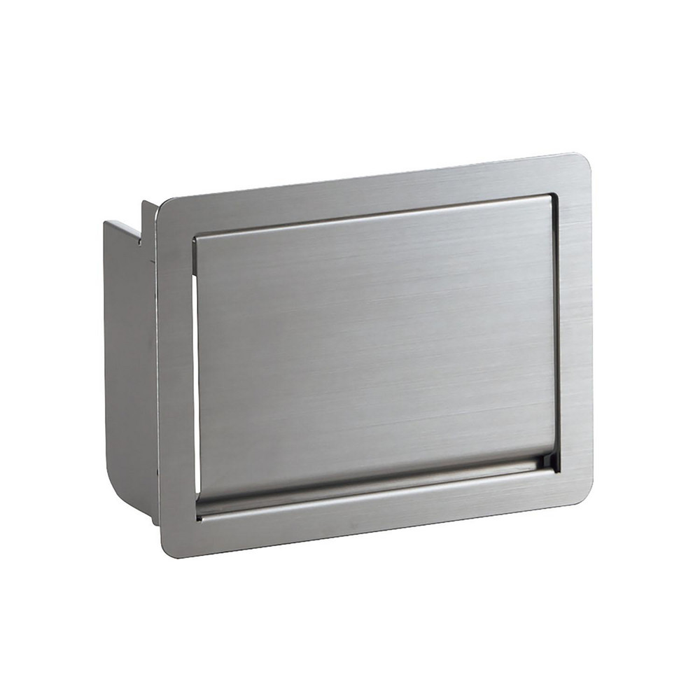 Sugatsune Trash Receptacle Access Doors: 304 Stainless Steel, Yes, Horizontal or Vertical, 1.4173 - AD-GD015-HL
