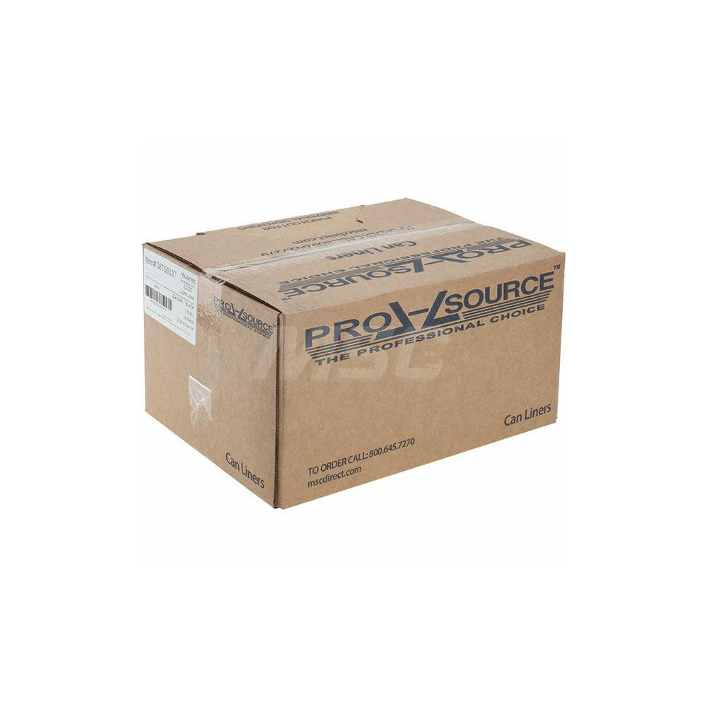 PRO-SOURCE Contractor Trash Bags: 40 gal, 1.5 mil, Pack of 100 - PS-ST386015BGB