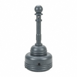 Eagle 5 Gal Galvanized Steel with Polyethylene Tube Cigarette & Cigar Receptacle - 1205