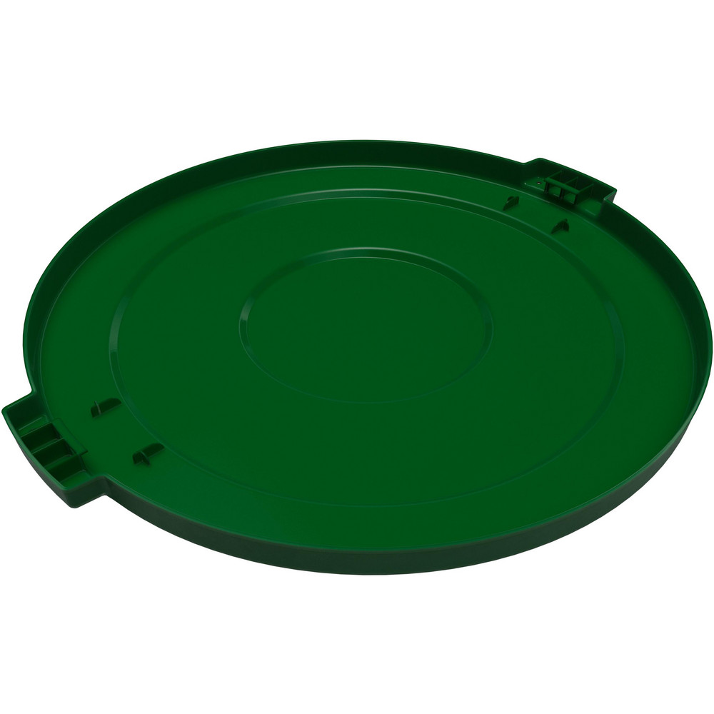 Carlisle Bronco™ 55 gal Round Trash Container Lid, Green - 84105609