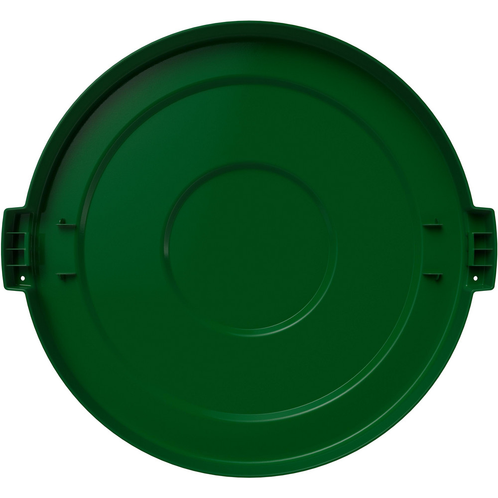 Carlisle Bronco™ 55 gal Round Trash Container Lid, Green - 84105609
