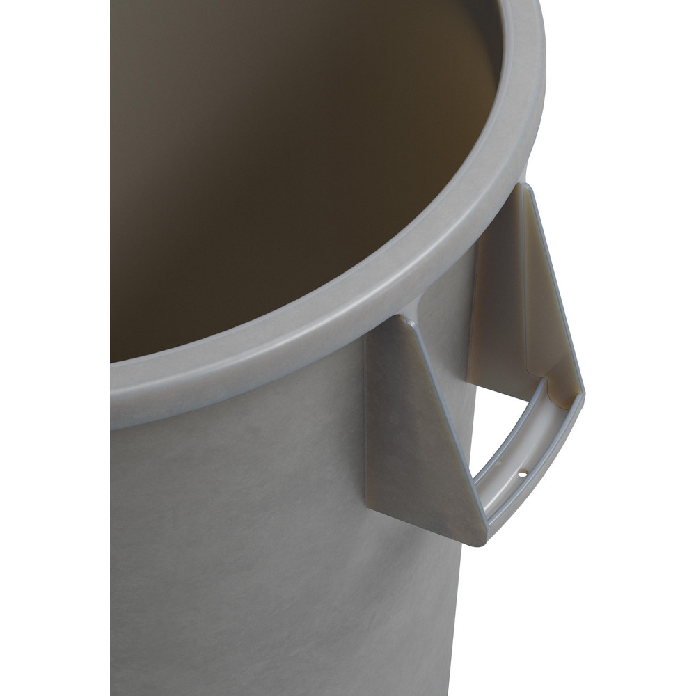 Carlisle Bronco™ 55 gal Round Trash Container, Gray - 84105523