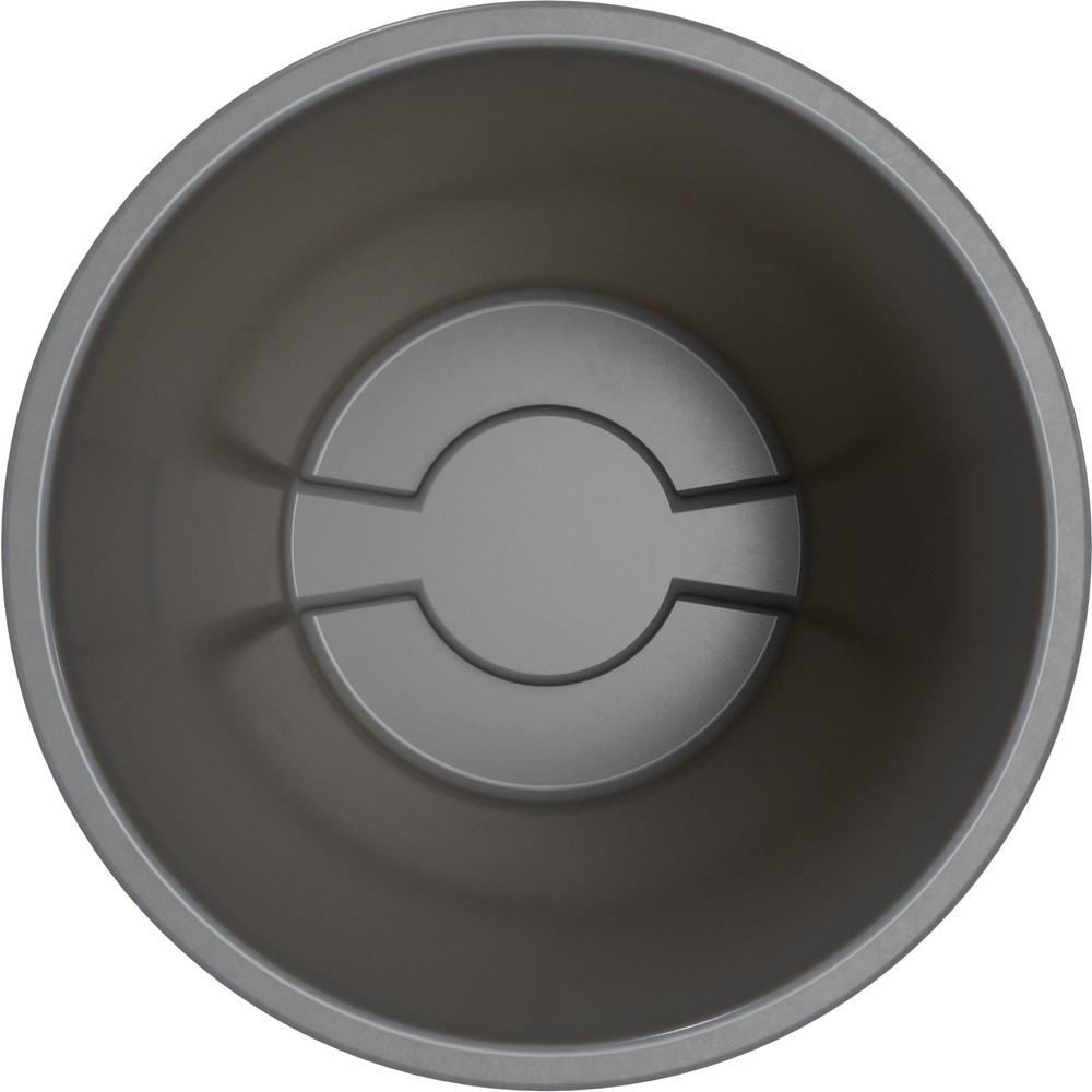 Carlisle Bronco™ 55 gal Round Trash Container, Gray - 84105523