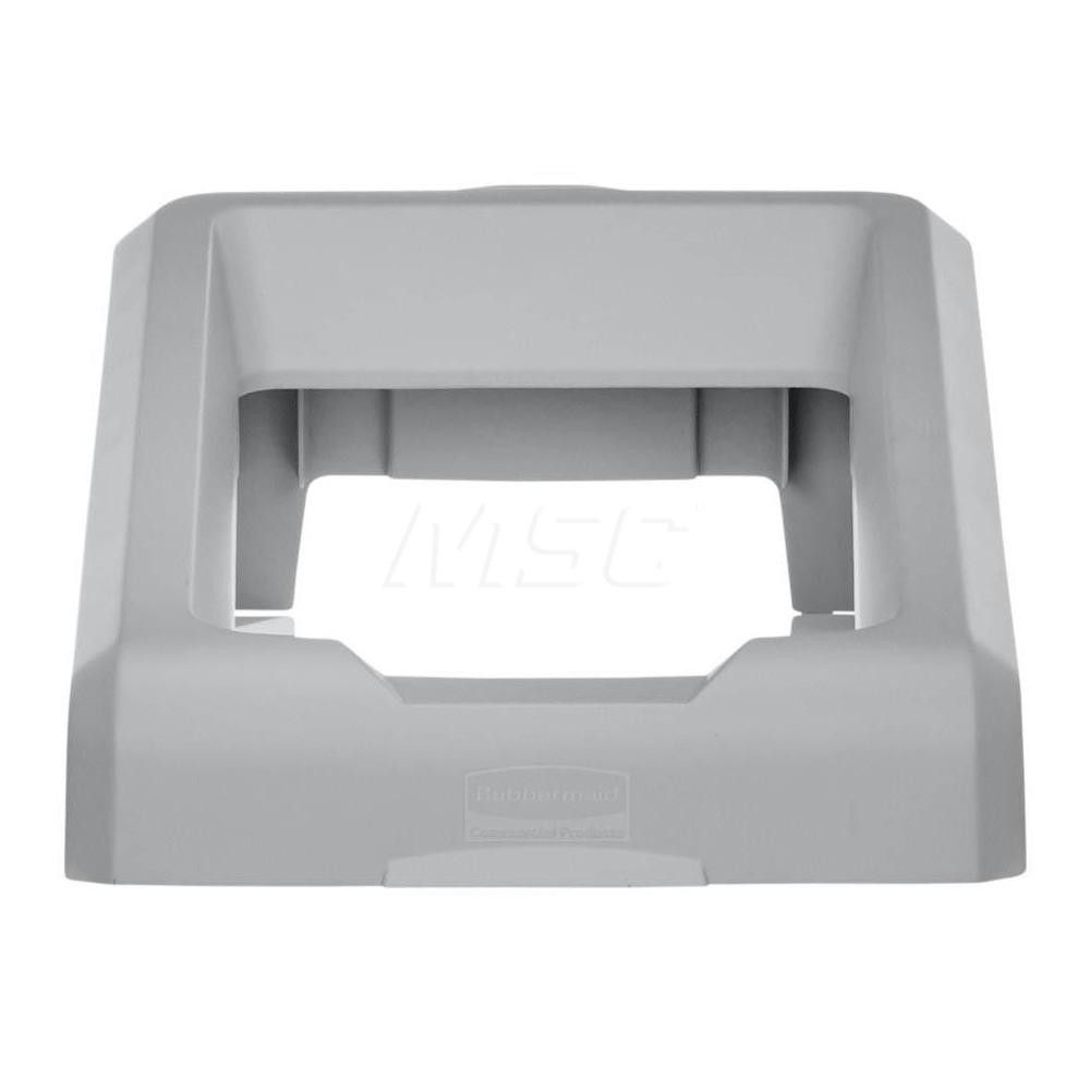Rubbermaid Trash Can & Recycling Container Lid: Square, For 23 gal Recycle Container - 2007913