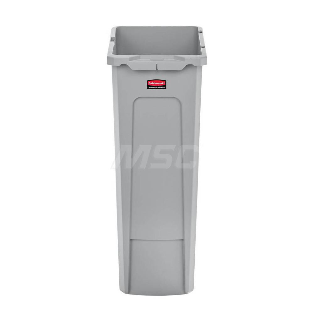 Rubbermaid Trash Can & Recycling Container Lid: Square, For 23 gal Recycle Container - 2007913