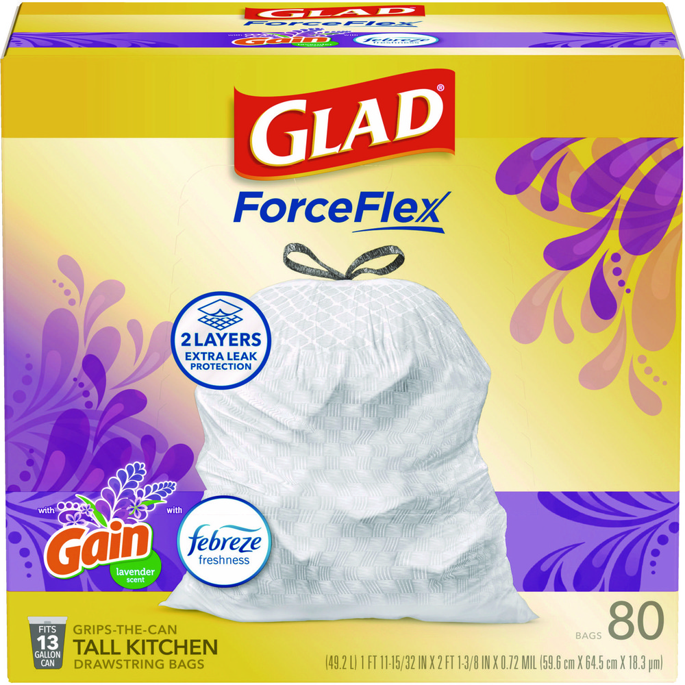 Value Collection Light Duty Trash Bags: 30 gal, 0.51 mil - 19160N