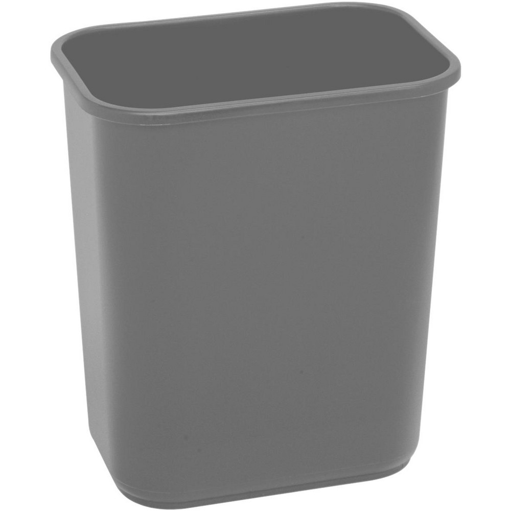 Rubbermaid Trash Can: 10 gal, Round, Red - FG261000RED