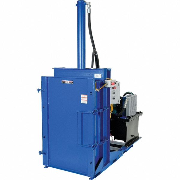 Vestil Trash Compactors & Crushers: Drum Crusher, 38000 lb, Drums Up to 55 Galllons - HDC-905-HC/208V