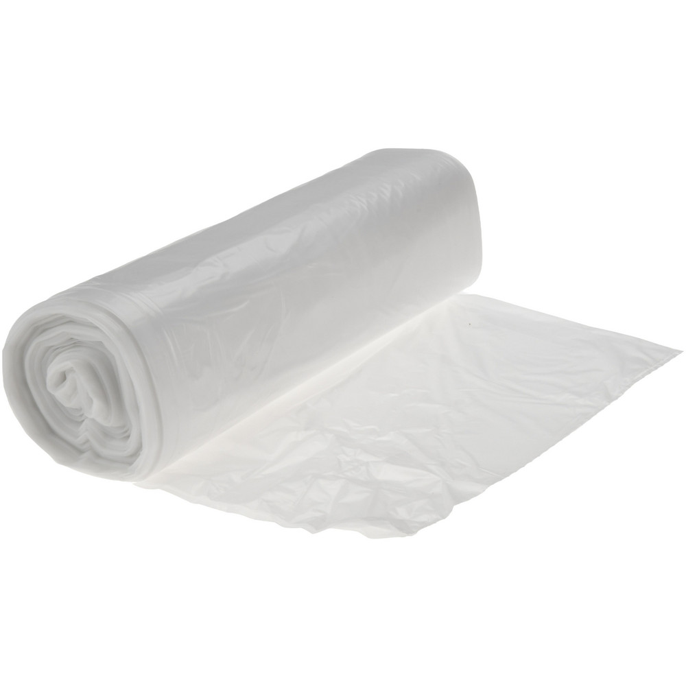 PRO-SOURCE Medium Duty Trash Bags: 45 gal, 0.8 mil, Pack of 125 - PSRC4641HP