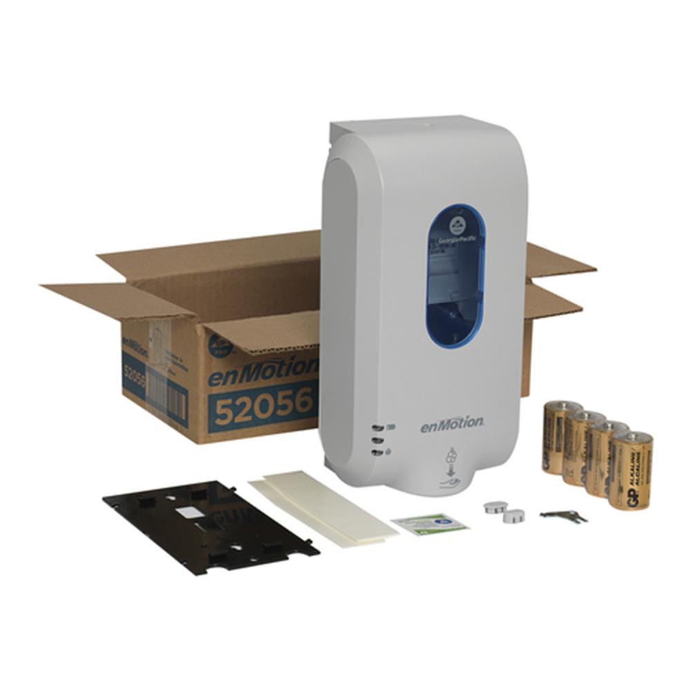 Georgia Pacific GP Pro Enmotion Gen2 Automated Touchless Soap & Sanitizer Dispenser - 52056