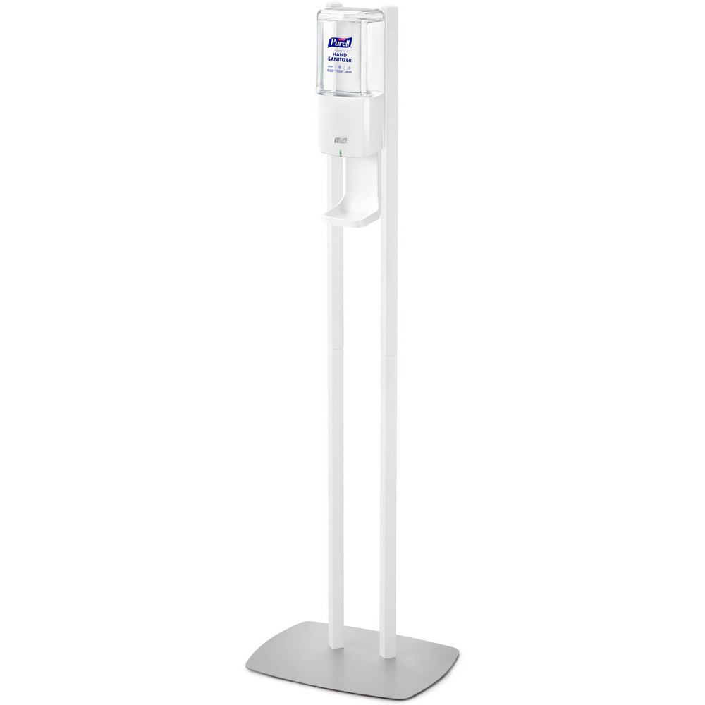 PURELL® PURELL ES10 Dispenser Floor Stand with White Automatic Hand Sanitizer Dispenser - 8210-DS