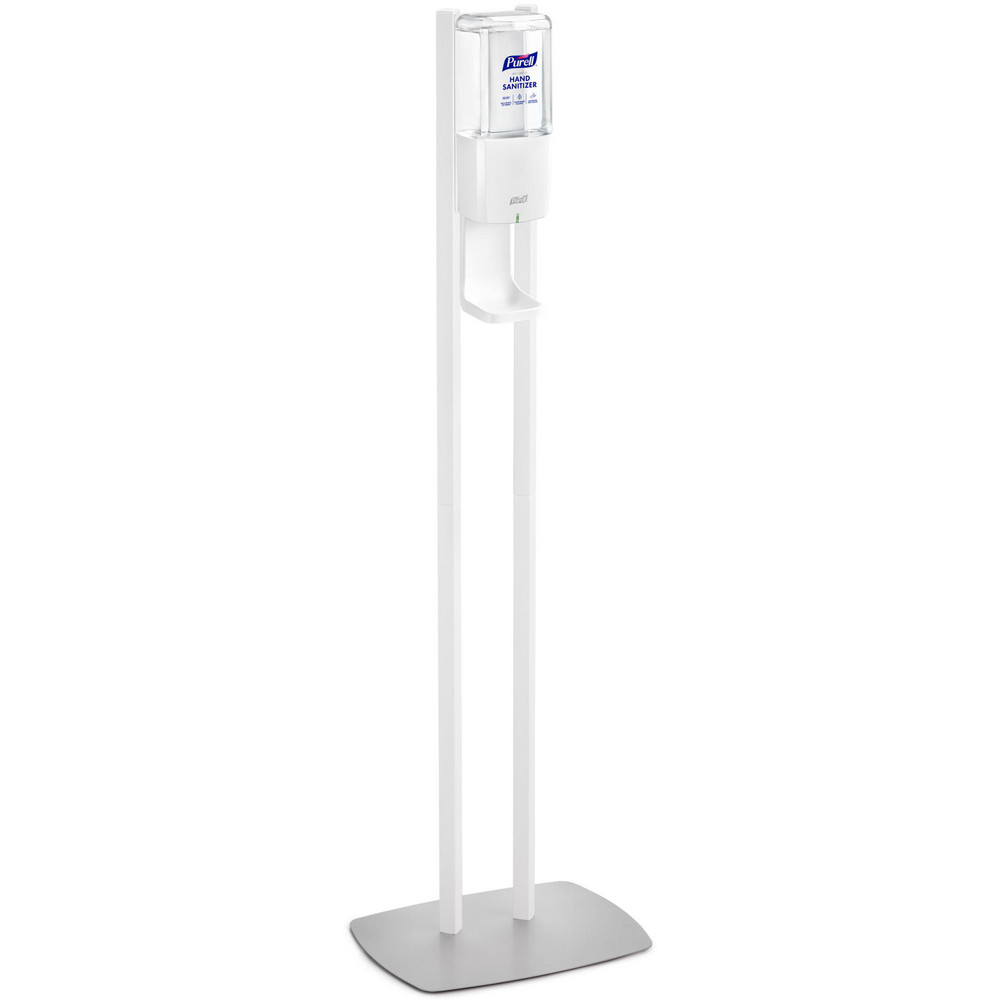 PURELL® PURELL ES10 Dispenser Floor Stand with White Automatic Hand Sanitizer Dispenser - 8210-DS