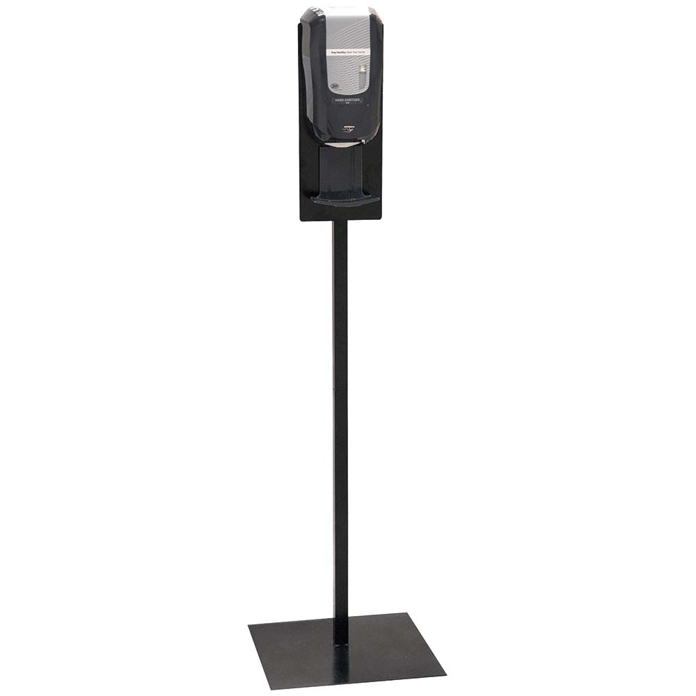 PURELL® PURELL ES10 Dispenser Floor Stand with White Automatic Hand Sanitizer Dispenser - 8210-DS