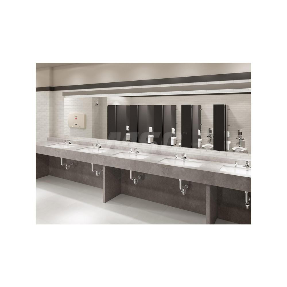 Rubbermaid 0.019 Cu Ft Coverage, Chrome Metered Aerosol Dispenser - 1793536