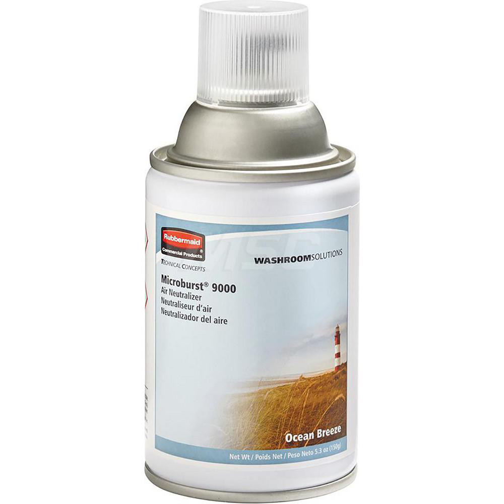 Rubbermaid 0.019 Cu Ft Coverage, Chrome Metered Aerosol Dispenser - 1793536