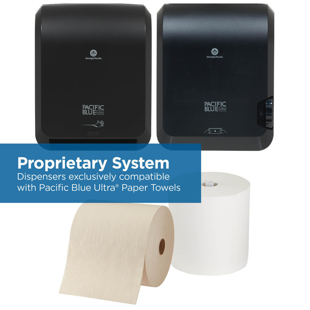 Georgia Pacific Pacific Blue Ultra Mechanical High-Capacity Paper Towel Dispenser, Black - 59589