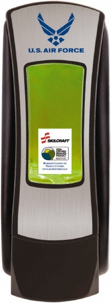 AbilityOne 1200 mL Foam Soap, Lotion & Hand Sanitizer Dispenser - 451000NIB0046AF