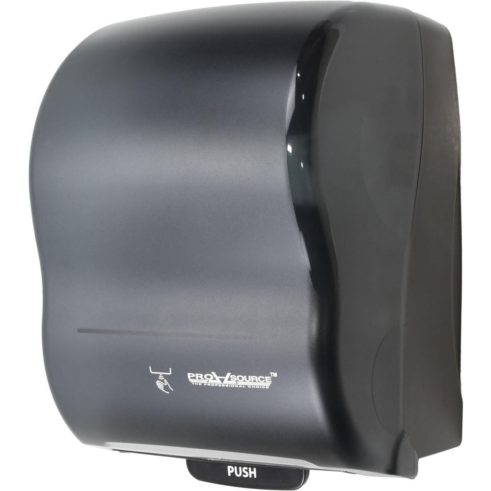 San Jamar Paper Towel Dispensers: Dispenser Type: Towel; Dispenser Style: Manual; Towel Compatibility: Roll; Activation Method: Crank Handle - SJMT990TBK