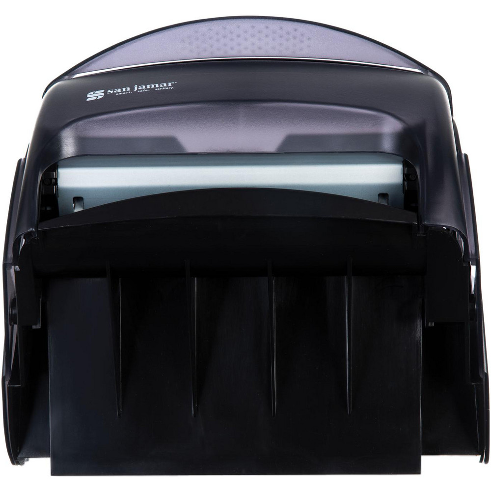 San Jamar Paper Towel Dispensers: Dispenser Type: Towel; Dispenser Style: Manual; Towel Compatibility: Roll; Activation Method: Crank Handle - SJMT850TBK