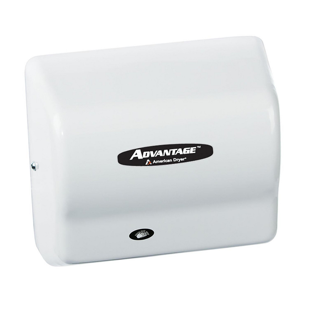 World Dryer Electric Hand Dryers: Hardwire, Touchless, Steel - AD90-M