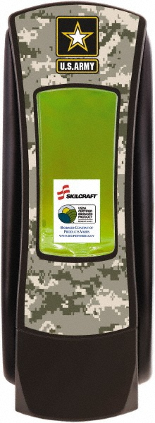 AbilityOne 1200 mL Foam Soap, Lotion & Hand Sanitizer Dispenser - 451000NIB0046ARMY
