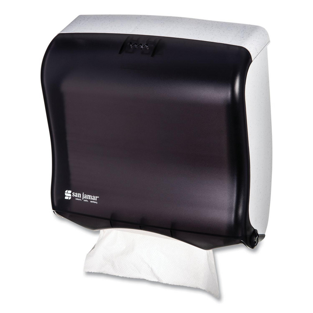 San Jamar Paper Towel Dispensers: Dispenser Type: Towel; Dispenser Style: Manual; Towel Compatibility: Multifold; Activation Method: Manual - SJMT1755TBK