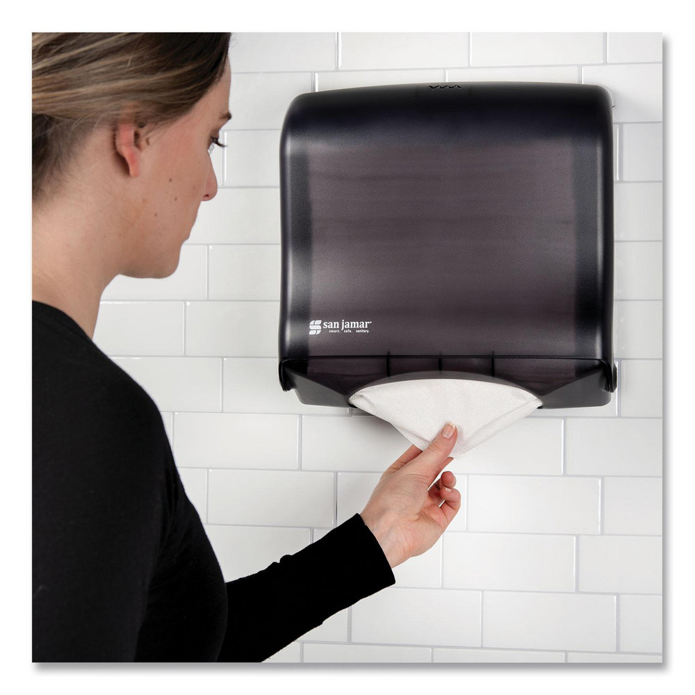 San Jamar Paper Towel Dispensers: Dispenser Type: Towel; Dispenser Style: Manual; Towel Compatibility: Multifold; Activation Method: Manual - SJMT1755TBK