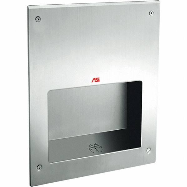 World Dryer 1000 Watt White Finish Electric Hand Dryer - 083000000