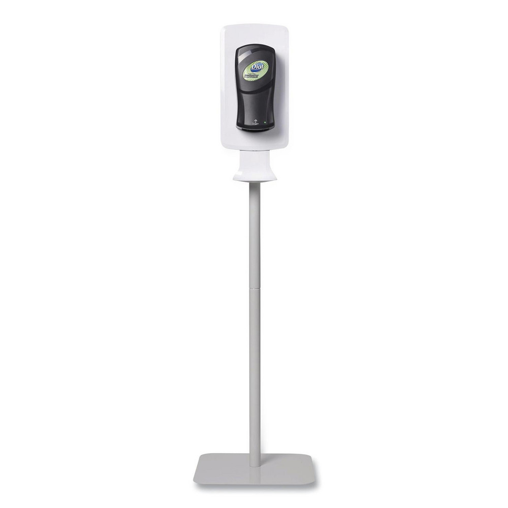 Dial FIT Touch Free Dispenser Floor Stand, 15.7 x 15.7 x 58.3, White - DIA09495EA