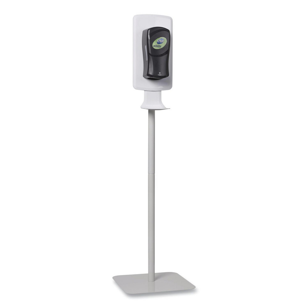Dial FIT Touch Free Dispenser Floor Stand, 15.7 x 15.7 x 58.3, White - DIA09495EA