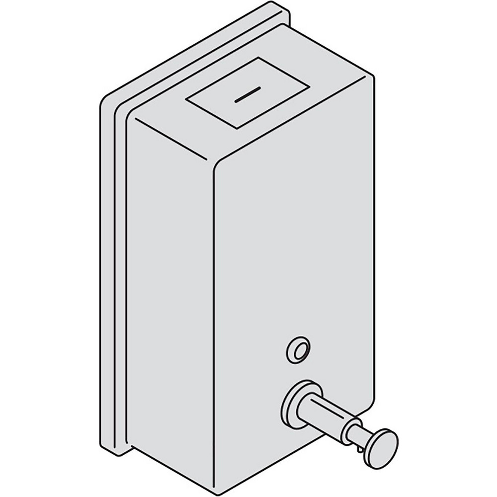 Instock Hand Soap, Lotion & Sanitizer Dispensers: Wall - MS0343