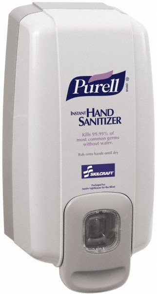 AbilityOne 1000 mL Liquid Hand Sanitizer Dispenser - 4510015219866