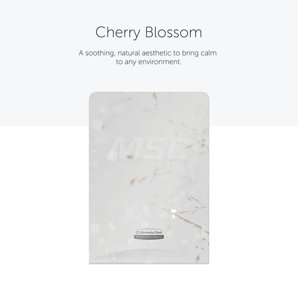 Kimberly-Clark Professional ICON Faceplate, Cherry Blossom Design, for Automatic Skin Care Dispensers - 58824