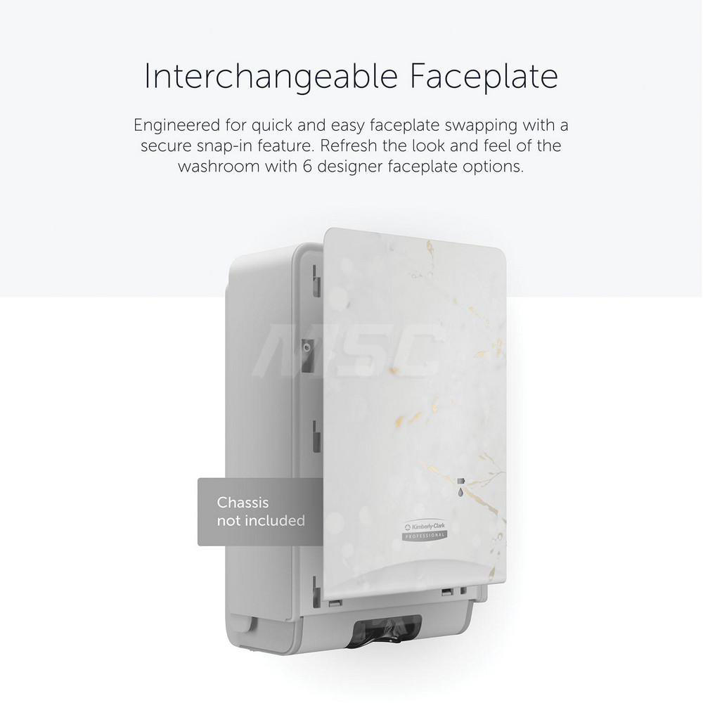 Kimberly-Clark Professional ICON Faceplate, Cherry Blossom Design, for Automatic Skin Care Dispensers - 58824