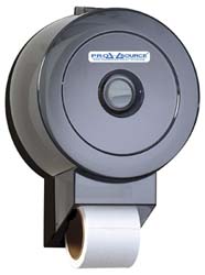 Georgia Pacific 1-Roll Jumbo Jr. High-Capacity Toilet Paper Dispenser, Smoke - 59009